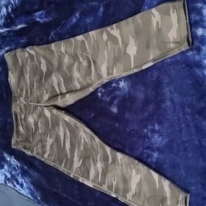 Black Camo Yoga Pants